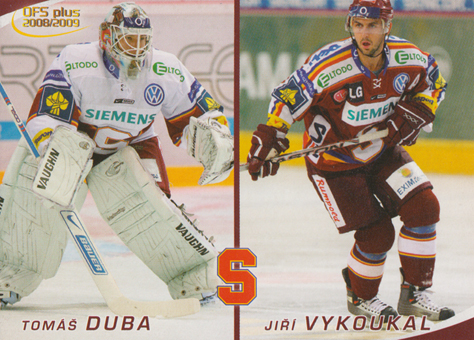 Duba Vykoukal 08-09 OFS Plus Klubové karty #K10