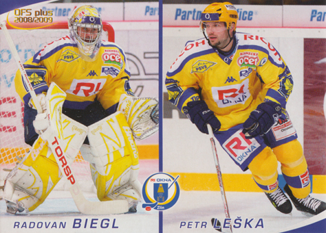 Biegl Leška 08-09 OFS Plus Klubové karty #K13