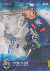 Mikliš Ondřej 20-21 OFS Classic Rytíři Kladno Signature #RK-21