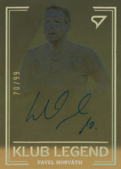 Horváth Pavel 20-21 Fortuna Liga Klub Legend Auto Limited #KL2