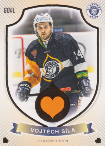 Síla Vojtěch 2024 GOAL Cards O kapku lepší hokej #KN-17