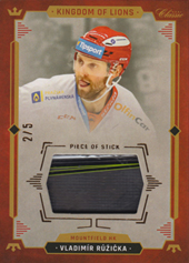 Růžička Vladimír 2021 OFS Kingdom of Lions Piece of Stick Gold #S16