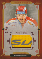 Červený Rudolf 2021 OFS Kingdom of Lions Piece of Stick Red #S27