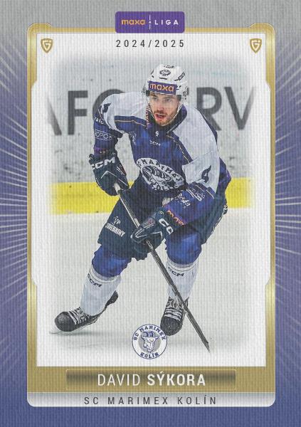 Sýkora David 24-25 GOAL Cards Maxa liga Canvas #KOL-03