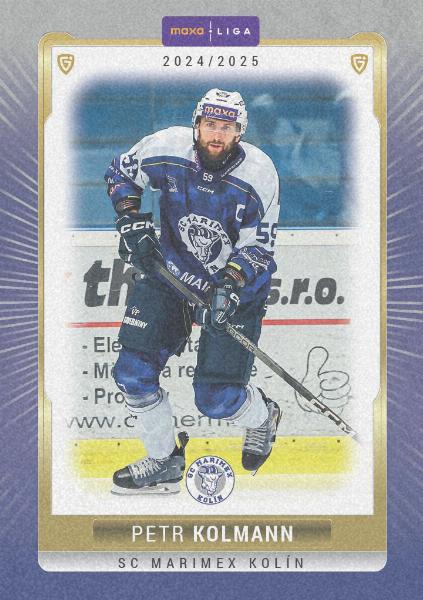Kolmann Petr 24-25 GOAL Cards Maxa liga Sand #KOL-04