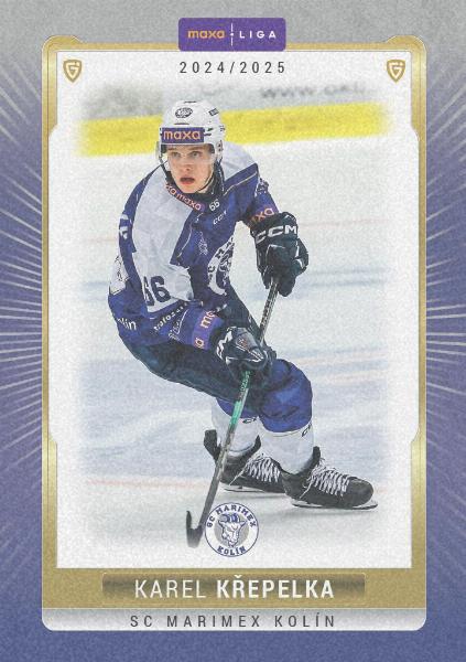 Křepelka Karel 24-25 GOAL Cards Maxa liga Sand #KOL-06