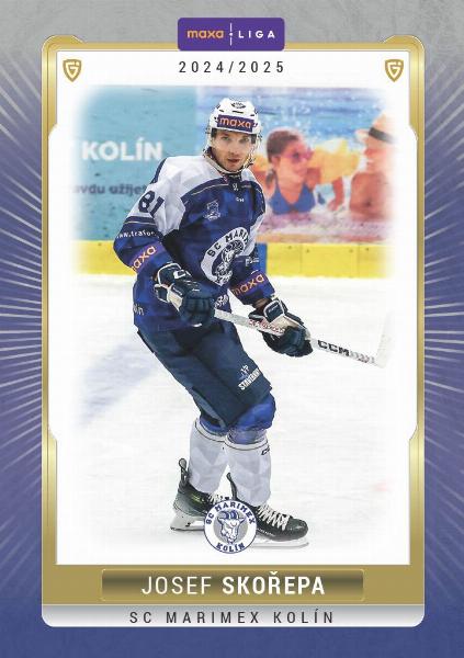 Skořepa Josef 24-25 GOAL Cards Maxa liga #KOL-12