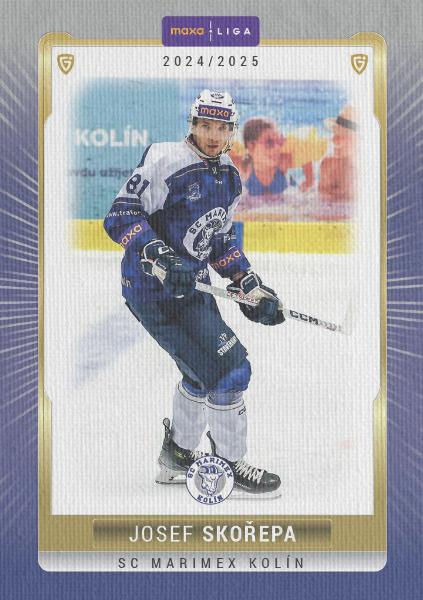 Skořepa Josef 24-25 GOAL Cards Maxa liga Canvas #KOL-12