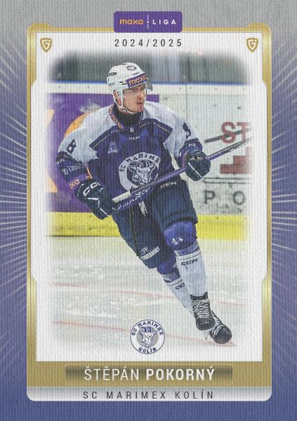 Pokorný Štěpán 24-25 GOAL Cards Maxa liga Canvas #KOL-18