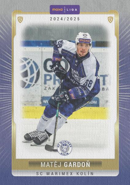 Gardoň Matěj 24-25 GOAL Cards Maxa liga Canvas #KOL-19