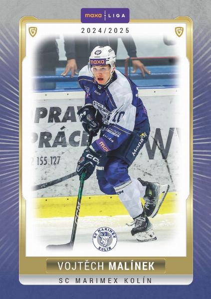 Malínek Vojtěch 24-25 GOAL Cards Maxa liga #KOL-20