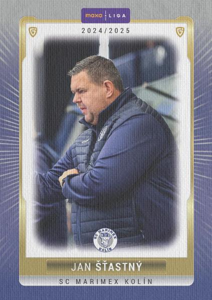 Šťastný Jan 24-25 GOAL Cards Maxa liga Canvas #KOL-23