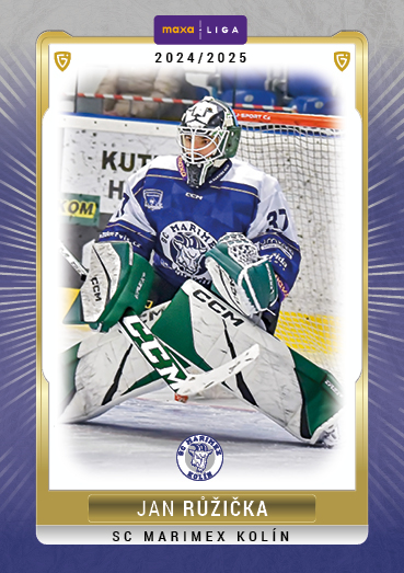 Růžička Jan 24-25 GOAL Cards Maxa liga #KOL-25
