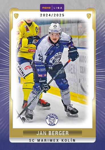 Berger Jan 24-25 GOAL Cards Maxa liga #KOL-28