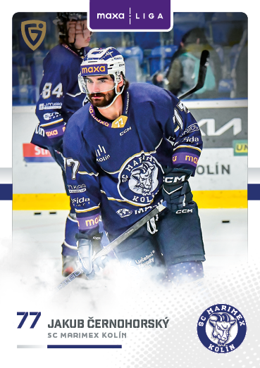 Černohorský Jakub 25-26 GOAL Cards Maxa liga #KOL-07