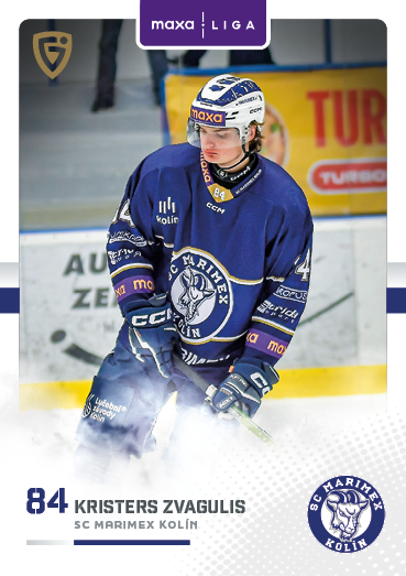 Zvagulis Kristers 25-26 GOAL Cards Maxa liga #KOL-14