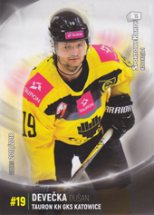 Devečka Dušan 17-18 Sportowekarty PHL #KT2