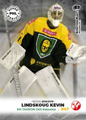 Lindskoug Kevin 18-19 Sportowekarty PHL #KT25