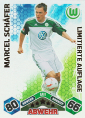 Schäfer Marcel 10-11 Topps Match Attax BL Limitierte Auflage #LA11