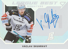 Skuhravý Václav 21-22 Tipsport Extraliga League Best Auto #LS-03