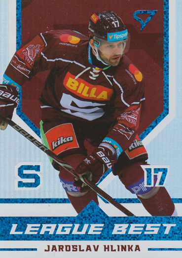 Hlinka Jaroslav 25-26 Tipsport Extraliga League Best Blue #LB-30