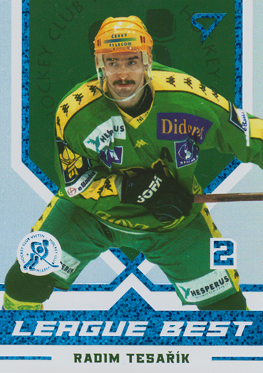 Tesařík Radim 25-26 Tipsport Extraliga League Best Blue #LB-35