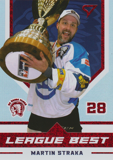 Straka Martin 25-26 Tipsport Extraliga League Best Red #LB-34