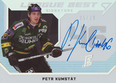 Kumstát Petr 23-24 Tipsport Extraliga League Best Auto #LBS-KU