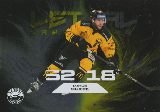 Sukeľ Matúš 25-26 Tipsport Extraliga Lethal Cannoneers #LC-18