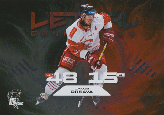 Orsava Jakub 25-26 Tipsport Extraliga Lethal Cannoneers #LC-27