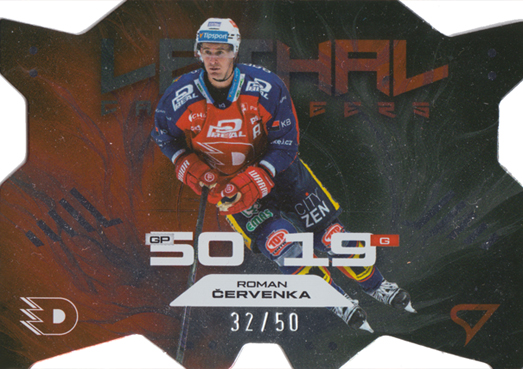 Červenka Roman 25-26 Tipsport Extraliga Lethal Cannoneers Silver #LC-03