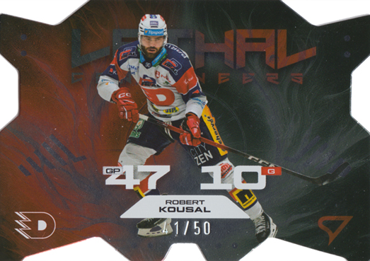 Kousal Robert 25-26 Tipsport Extraliga Lethal Cannoneers Silver #LC-04