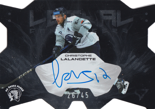 Lalancette Christophe 25-26 Tipsport Extraliga Lethal Cannoneers Silver Auto #LCS-CL