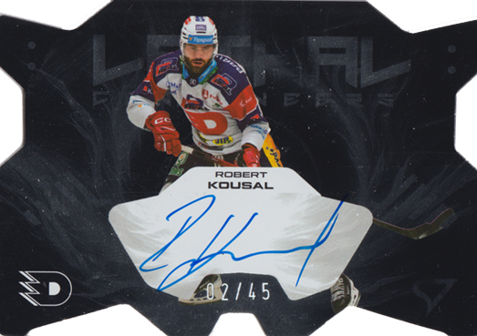 Kousal Robert 25-26 Tipsport Extraliga Lethal Cannoneers Silver Auto #LCS-RK