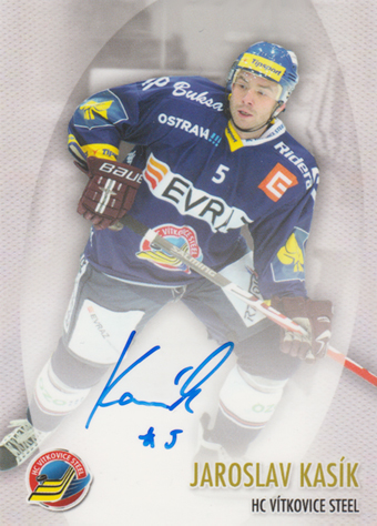 Kasík Jaroslav 11-12 HC Vítkovice Steel Limited #12