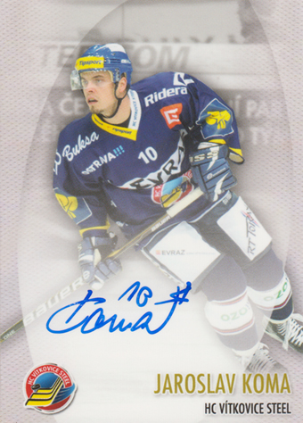 Koma Jaroslav 11-12 HC Vítkovice Steel Limited #15