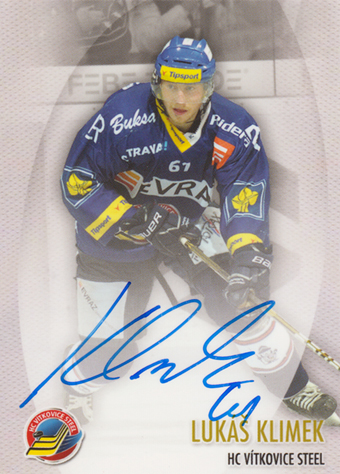 Klimek Lukáš 11-12 HC Vítkovice Steel Limited #18