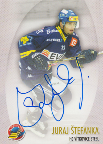 Štefanka Juraj 11-12 HC Vítkovice Steel Limited #21