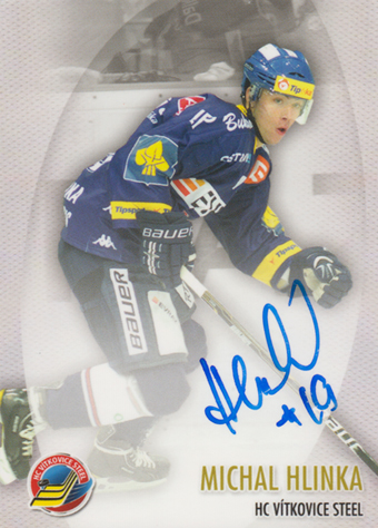 Hlinka Michal 11-12 HC Vítkovice Steel Limited #32