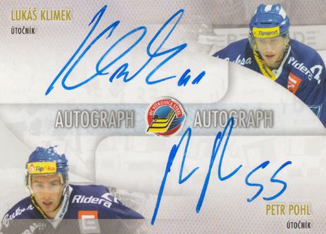 Pohl Klimek 11-12 HC Vítkovice Steel Limited #39