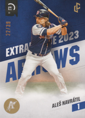 Navrátil Aleš 2023 LC Czech Baseball Extraleague Leather #9
