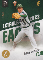Vyklický Šimon 2023 LC Czech Baseball Extraleague Leather #128