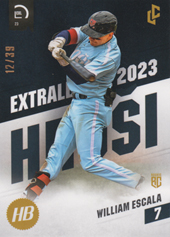 Escala William 2023 LC Czech Baseball Extraleague Leather #130