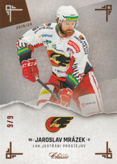Mrázek Jaroslav 19-20 OFS Chance liga Leather #142