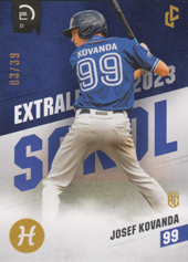 Kovanda Josef 2023 LC Czech Baseball Extraleague Leather #157
