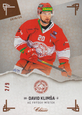 Klimša David 19-20 OFS Chance liga Leather #174
