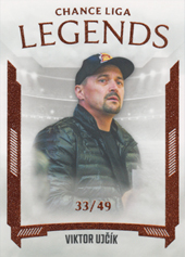 Ujčík Viktor 22-23 GOAL Cards Chance liga Legends Parallel #LL-1