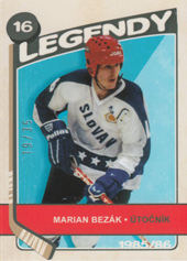 Bezák Marian 2020 Pocta legendám Retro Parallel #R07