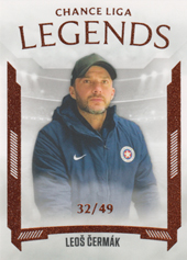 Čermák Leoš 22-23 GOAL Cards Chance liga Legends Parallel #LL-10