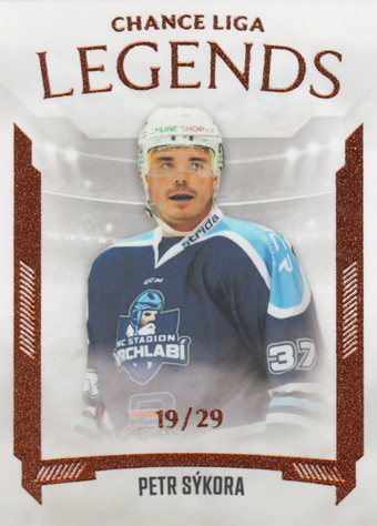 Sýkora Petr 22-23 GOAL Cards Chance liga Legends Parallel #LL-21